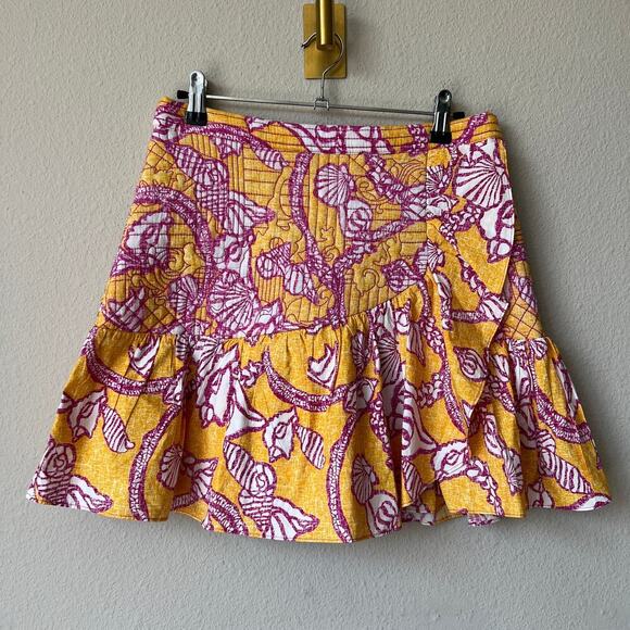 Claudie Pierlot Paris Bambini Seashell Print Two Piece Set Top & Skirt FR 38 - Picture 4 of 7